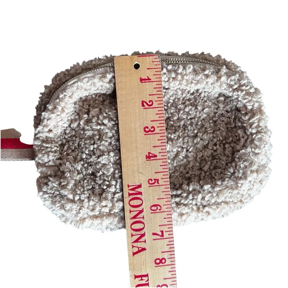 Anthropologie Libbie Fleece Belt Bag‎ / Sling Bag